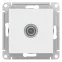 ATLASDESIGN TV РОЗЕТКА проходная 4DB, механизм, ЛОТОС
