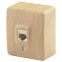 Розетка информационная RJ45, ОУ, Эра Эксперт, сосна, 11-3203-11