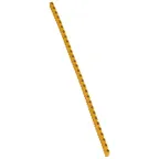 CAB3 Кольцо маркировочное 0.5-1.5мм (земля) черное/желтое (300шт)