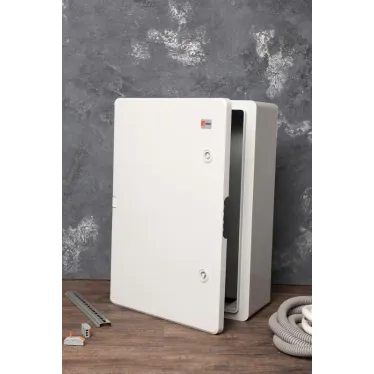 Бокс пластиковый с монтажной платой 500х350х190 мм IP65 PROxima