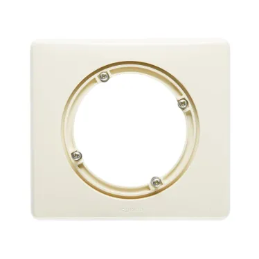Рамка, однопостовая, IP44 слоновая кость