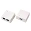 Розетка сетевая LAN. на стену. (2 гнездо 8Р8С (Rj-45). 5e кат),