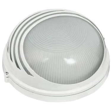 Светильник НПП1107 белый/круг ресничка 100Вт IP54 IEK