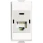 LivingLight Розетка компьютерная RJ45 STP категория 6 IDC110 белый