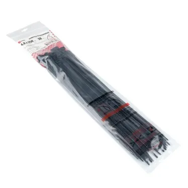 Хомут P6.6 стандартный черный 4.8x250 (50шт) FlexLock PROxima
