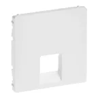 Valena LIFE Лицевая панель для одиночных телефонных/информационных розеток Белая