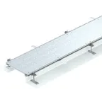 Секция кабельного канала OKA-G глухая 2400x300x140 мм (сталь)