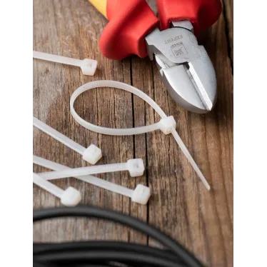 Хомут P6.6 стандартный белый 3.6x150 (100шт) FlexLock PROxima