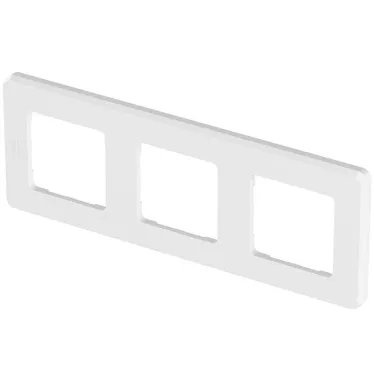 Рамка 3 поста INSPIRIA белая
