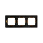 Рамка из натурального дерева, ''Avanti'', беленый дуб, 6 модулей