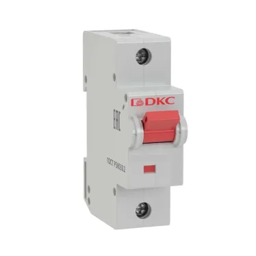 Выключатель автоматический модульный YON MD125 1P 80А D 20kA