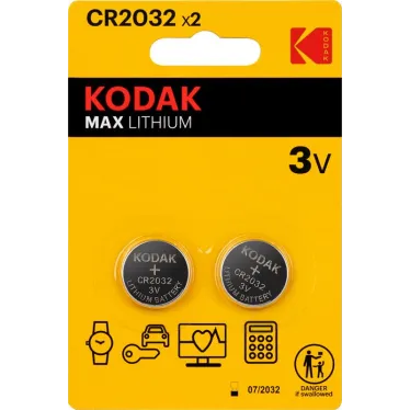 Батарейка CR2032-2BL MAX Lithium (60/240/43200)