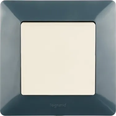 Valena LIFE Выключатель 10АХ 250В с лицевой панелью Безвинтовые зажимы Слоновая кость