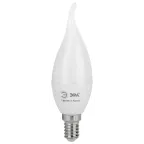 Лампа светодиодная LED BXS-10W-865-E14 R (диод, свеча на ветру, 10Вт, хол, E14) (10/100/2800)