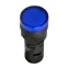 Лампа AD16DS(LED)матрица d16мм синий 110В AC/DC