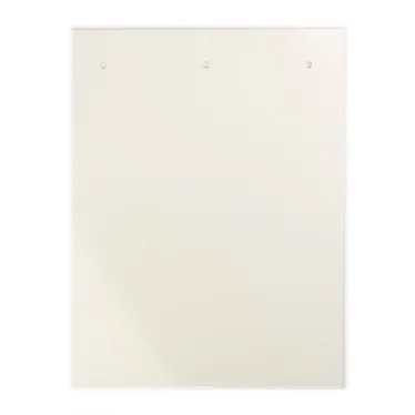 Табличка полужесткая для маркировки оболочек 120x105мм. Клейкое основание. ПВХ. Белая (1 шт. на пластине, упак. по 10 листов)