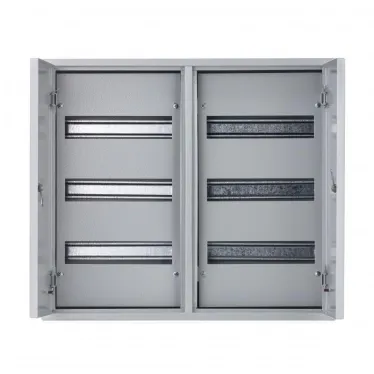 Корпус металлический навесной двудверный 520х585х120 72 модуля IP31 ЩРН-72