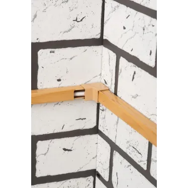 Угол внутренний (20х10) (4 шт) Plast под светлое дерево