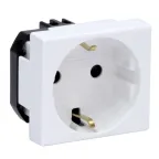 VIVA Розетка силовая с заземлением белая