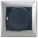 VALENA Рамка 1 пост горизонтальная алюминий