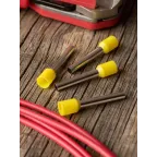 Наконечник штыревой втулочный изолированный НШвИ 6,0-24 (50шт.) PROxima