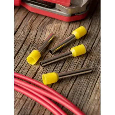 Наконечник штыревой втулочный изолированный НШвИ 6,0-24 (50шт.) PROxima