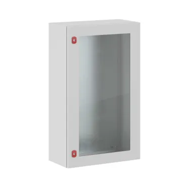 Щит с монтажной панелью ЩМП 1000x600x300мм серия ST c прозрачной дверью