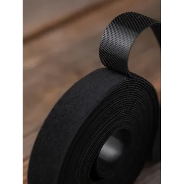 Хомут-липучка 20 мм (5м ролл) черный PROxima