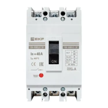 Выключатель автоматический ВА-99М 63/40А 3P 25кА