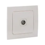 Стокгольм Механизм Розетки TV 1-местной 75Ом 5-862МГц белый