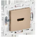 SKANDY Розетка HDMI SK-H01Sa песочный IEK