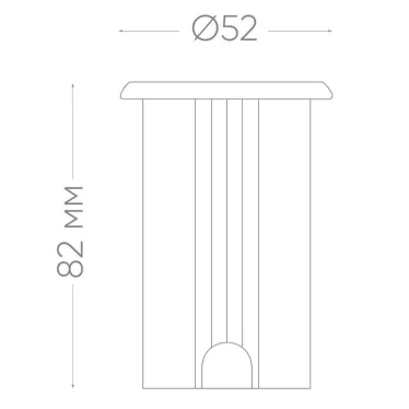 Светильник светодиодный подводный ДВУ-3w 24в RGB IP68 круг (БЕЗ ДРАЙВЕРА!)
