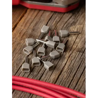 Наконечник штыревой втулочный изолированный НШвИ (2) 0.75-8 (50шт)