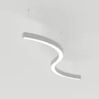 Светильник SP-LINE-HANG ARC-S3535-D800-65W Warm3000 (WHITE, 230V) (металл)