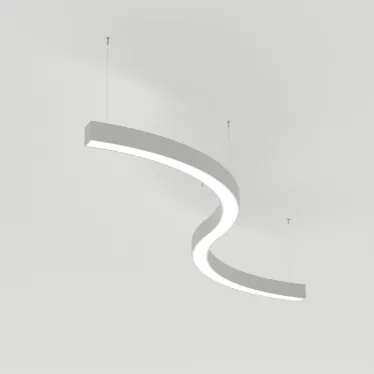 Светильник SP-LINE-HANG ARC-S3535-D800-65W Warm3000 (WHITE, 230V) (металл)