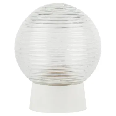 Светильник НБП 01-60-004 с прямым основанием Гранат стекло IP20 E27 max 60Вт D150 шар