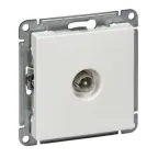 W59 Розетка телевизионная TV скрытая в рамку бежевая