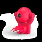 Светильник ночник розеточный 0.5 Вт Розовый IP20 с фиксированной проекцией и датчиком освещённости MOOD Gauss