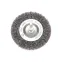 Щетка дисковая для дрели, витая стальная проволока 75 мм