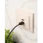 Розетка Минск USB 2-местная СП 2,1А бежевая
