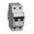 Автоматический выключатель TX? 6000 - 10 кА - тип характеристики C - 2П - 230/400 В~ - 20 А - 2 модуля