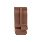 Крепеж-клипса под темное дерево d25мм Plast PROxima (10шт)