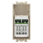 Компьютерная розетка ''Ванильная дымка'' ''Avanti'' RJ-45 модульная, кат. 6, 1 мод