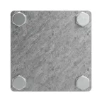 Соединитель полоса - полоса 80х80 мм