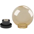 НТУ 01-60-203 , шар золотистый D-200 mm (6/90)