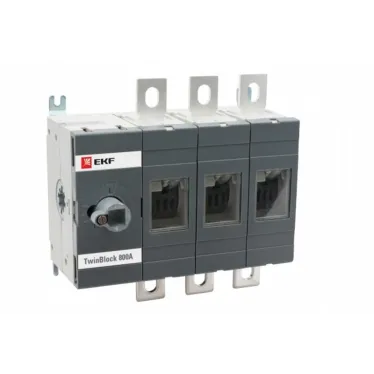 Рубильник 800A 3P без рукоятки управления TwinBlock