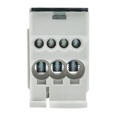 Блок распределения (Кросс) крепеж на панель DIN КБР-80А