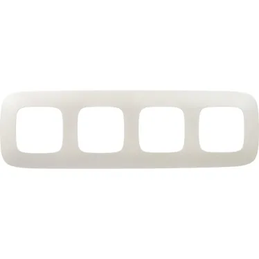 Valena ALLURE Рамка 4 поста жемчуг универсальная