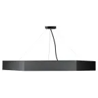 Светильник LED Geometria Hexagon SPO-123-B-40K-045 45Вт 4000K 2500Лм IP40 600*80 черный подвесной драйвер внутри