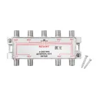 Делитель ТВ х 8 под F разъём 5-2500 МГц СПУТНИК,